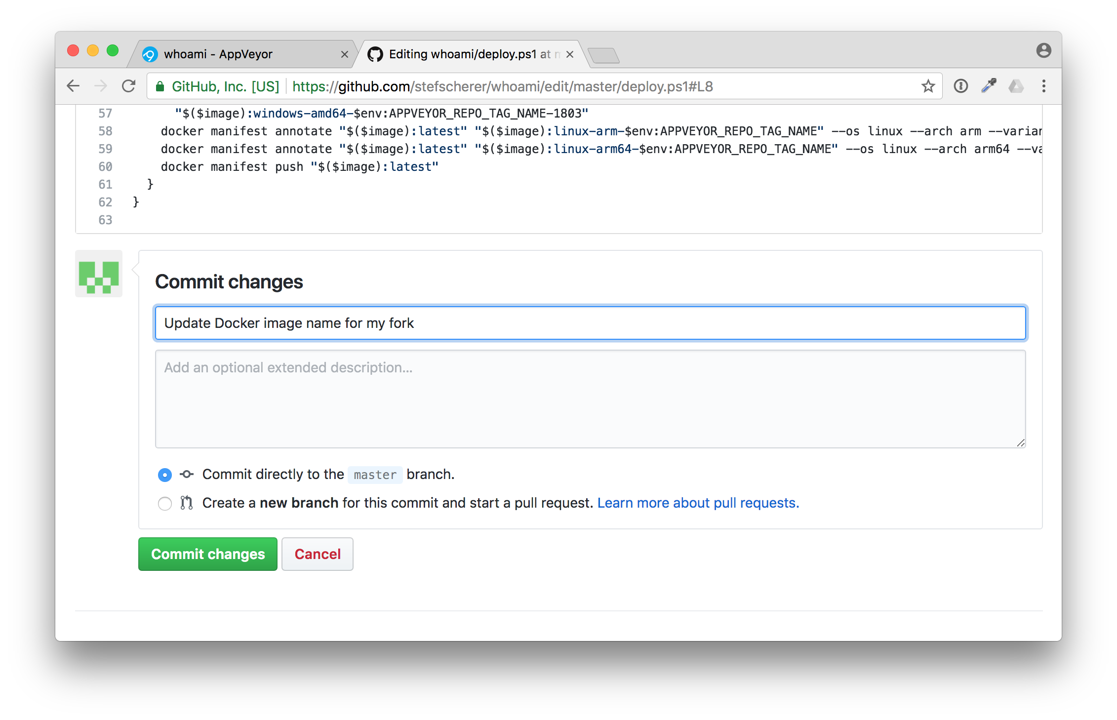 github-commit-changes-deploy-ps1