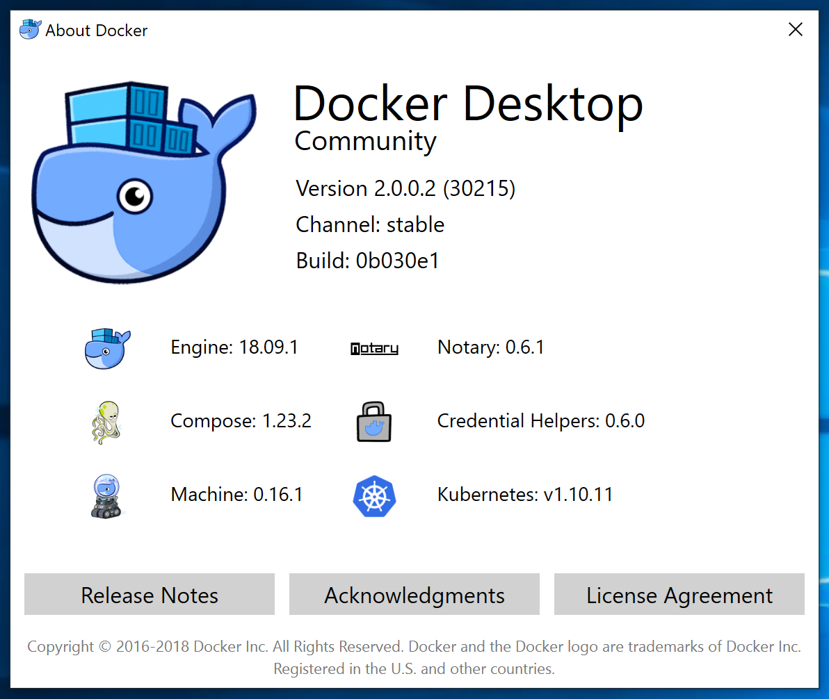 Windows Start Docker
