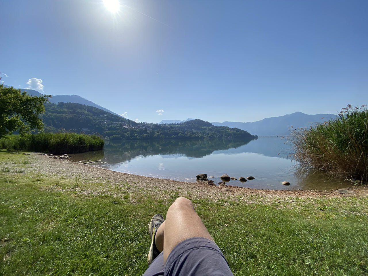 Radtour um den Caldonazzo-See